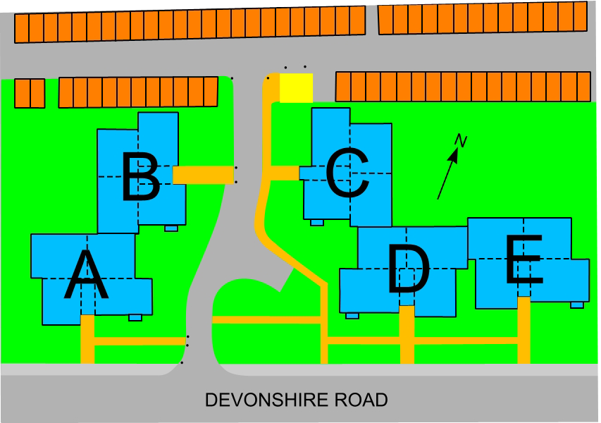 Plan of Laurel Manor